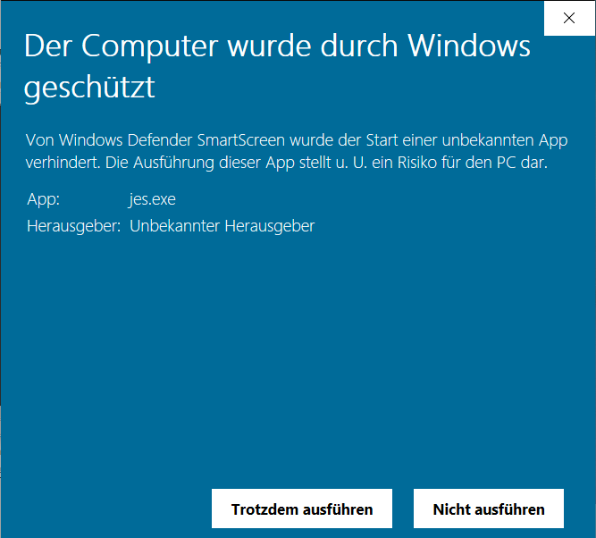 Ausnahmeregel für Windows Defender einrichten